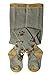 Weri Spezials Baby and Children Tights, Funny Lions in Grey, Size:12-18 months