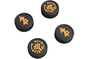 Viwind Copri levette Analogiche in Silicone per Nintendo Switch/Switch OLED Joycon,Joystick Cap Analogico,Joystick Thumb Grip Caps Cover,Accessori Kawaii Animal Cartoon per NS Switch Lite-Zelda