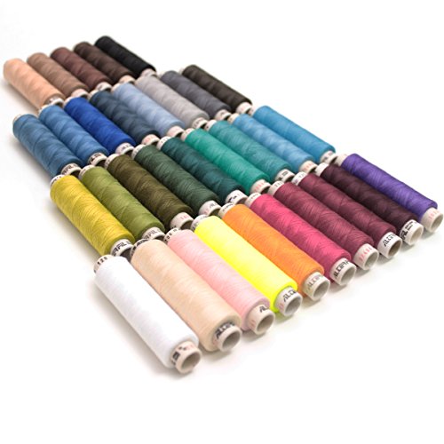Alterfil S 120 Garnrolle 200m / Core – Garn in verschiedenen Farben Farbe Schwarz – 26510 - 2