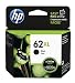 Produktbild 1x Original XL Tintenpatrone für HP Officejet 8040 HP 62XL HP62XL C2P05AE - BLACK - Leistung: ca. 600 Seiten/5%