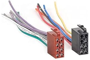 Audioproject A154 - adapter samochodowy do radia samochodowego ISO - otwarte końce głośnika prąd 2 x 8 pin samochód DIN radio samochodowe adapter samochodowy wtyczka samochodowa adapter do radia