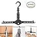 Produktbild Kleiderbügel Faltbare Set Reise Outdoor Camping tragbare Falten platzsparende Kunststoff Kleiderbügel, 4 Stk