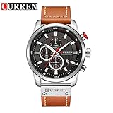 Tellaboull Curren 8291 Luxus Männer Lederband Strap Armbanduhr Hochwertige Männer Männlich Mechanische Relogio Masculino Uhr Geschenk