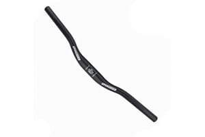 UPANBIKE Bike Handlebar MTB Mountain Bike Handlebar Bicycle Short Kids Bike Handlebar φ31.8mm*440mm/520mm 30mm Riser Bar