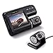 Price comparison product image RangeTour Dual Lens Car DVR Camera I1000 Full HD 1080P 2.0"LCD Dash Cam + Rear View Camera + 4 IR Led Light Night Vision H.264 Video Recorder