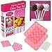 Price comparison product image Silicone Non Stick Cake Pop Set Baking Tray Makes Up To 20 CakePops Mould Kids Birthday Party Set Cookware Kit