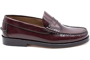 MADE IN SPAIN 1001 Mocasines Vestir Piso DE Suela Hombre