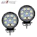 AllExtreme 4 Inch 27W Round LED Work Light Spot Light Off Road Driving Light Fog Light Waterproof for Bike Truck Car ATV SUV Jeep Boat 4WD ATV 12V (Pack of 2) RS.799.00