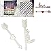 Produktbild SpirWoRchlan Stanzmaschine Stanzschablone, Scrapbooking Prägeschablonen Stanzformen Schablonen Für Scrapbooking, Fotopapier, Karten, Handwerk Prägen DIY Herstellung Geburtstag Geschenk Cutting Dies (Liebes-Herz-Pfeil)