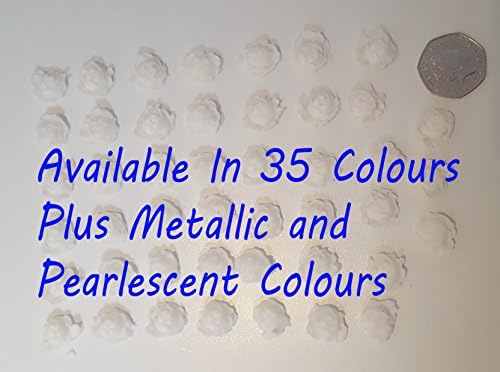 Simply Heaven Paste 30 x Edible rose buds cupcake cake toppers decorations christening shower (Light Pink)
