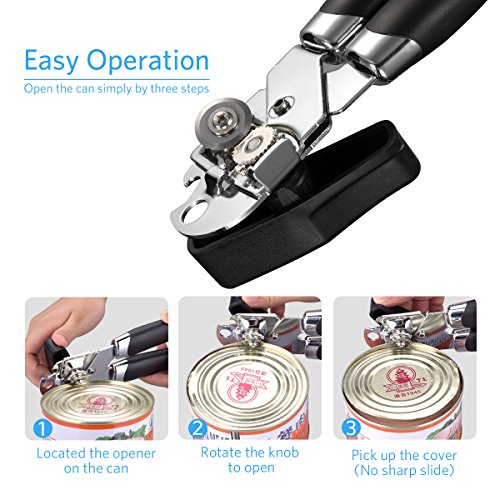 CAMAC-in Manuelle Dosenöffner und Kapselheber mit Edelstahl scharfe Klinge - 4