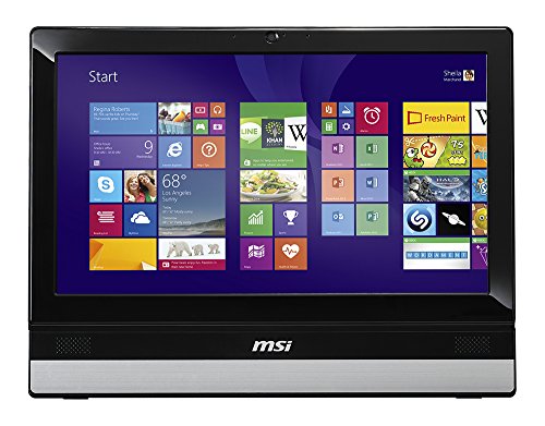 MSI Adora22 2M-S54214G50S81MANX 53,3 cm (21 Zoll) Desktop-PC (Intel Core-i5 4210, 2,6GHz, 4GB RAM, 500GB HDD, Win 8.1) schwarz