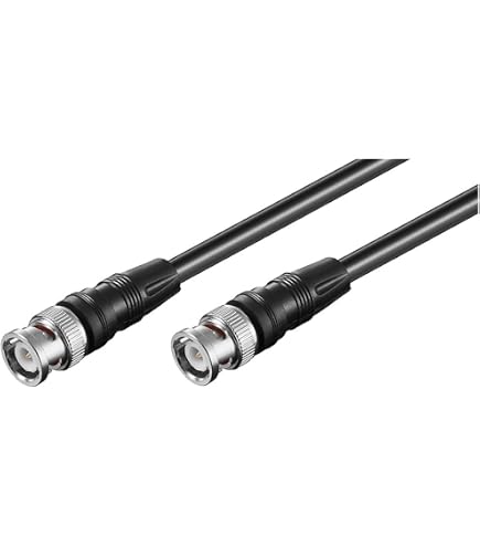Connettore Prolunga RF BNC Maschio-maschio Nichelato Per Cavi Coassiali E Sistemi CCTV