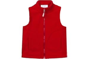 Mud Kingdom Boys Vest Fleece Solid Color