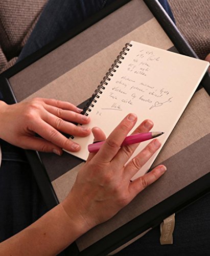 Andrew´s Knietablett Laptray mit Kissen Tablett Check Black - 8