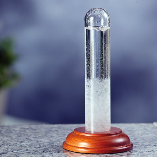 PEARL FitzRoy-Sturmglas (Barometer) aus echtem Glas, 14 cm - 3