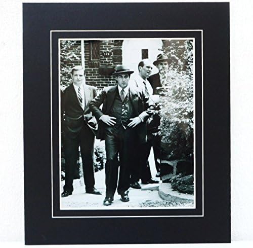 Classic "The Godfather" with Al Pacino Photo in Thick Black Mount.