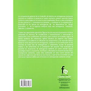 Manual De Urgencias Para El Tecnico En Emergencias (5ª Ed.) (Urgencias / Emergencias)