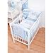 RED KITE Hello Ernest Cosi Cot 4 Piece Bedding Set (Blue)