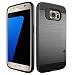 Samsung S7 Cover, REALIKE™ Premium {Imported} Shock Proof Protective Dual Layer Case for Samsung Galaxy S7 (Simply Fit Series) - (Grey) RS.649.00