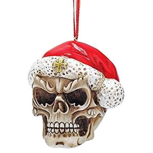Design Toscano Skelly Claus Ii Gothic Skull Christmas Tree