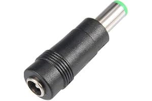 HELPERS LAB 6,3 x 3,0mm maschio da 5,5 x 2,1 mm femmina alimentazione DC Connettore adattatore jack