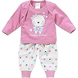 Lullaby Baby Girls Pretty Kitten Pyjamas