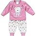 Lullaby Baby Girls Pretty Kitten Pyjamas - Pink - 0/3 Months