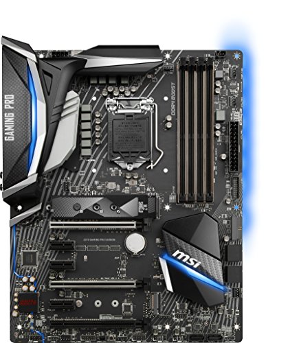 MSI Intel 1151 Socket Z370 Chipset Gaming Pro Carbon D4 ATX Motherboard - Black