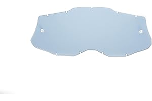 Seecle SE-41S265-HZ Lente di ricambio fumè compatibile per occhiale/maschera 100% RACECRAFT 2 / STRATA 2 / ACCURI 2 / MERCURY 2