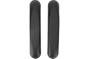 Emoshayoga Wymiana podłokietnika dla wózków inwalidzkich podkładka na ramię Wózek inwalidzki odporna na zarysowania łatwa instalacja 1 para do domu