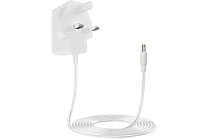 HEBLUMIN Charger Compatible with Vtech Baby Monitor VM5463 VM5463-2 Parents Unit Video Cameras Replacement Power Adapter AC Power Supply Charging 5 V White