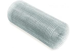 Germerott Bienentechnik Mäuseschutz Drahtgitter Kleinrolle 2,5 m x 60 cm Maschenweite ca. 8mm zum BAU von Mäusegittern für zum Beispiel die Segeberger Zarge