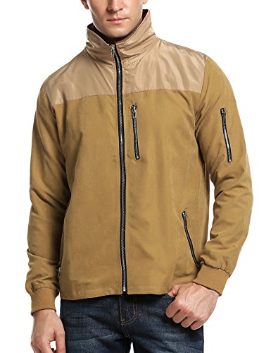 COOFANDY Herren Bomberjacke bergangs Jacke STAR LIKE, super Modern mehrere Farben zur Auswahl