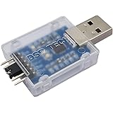 DSD TECH Convertitore seriale USB a TTL CP2102 con cavo Dupont a 4 pin, compatibile con Windows 7, 8, 10, Linux e Mac OS