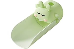 LAMCA Wasserhahn Verlängerung Kinder – Faucet Extender für Kleinkinder mit Niedlichen Tierformen – Wasserhahn Erweiterung Passt auf die meisten Wasserhähne, Fördern Händewaschen & Zähneputzen Selbstständig