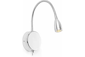 Faro Barcelona 40994 - LOKE Aplique lector cromo