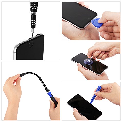 INLIFE Set 81 in 1 Cacciaviti di Precisione Proffesionale Kit Cacciaviti di Riparazione per PC, Laptop, Occhiali, Smartphone, Tablet, iPhone, iPad, MacBook, Elettronica Digitale