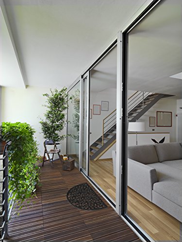 andiamo 710347 Gummifußmatte Nabucco halbrund, 45 x 75 cm, schwarz - 6