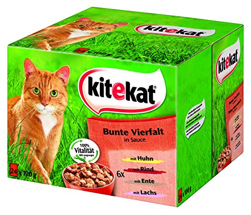 Preisvergleich Produktbild Kitekat, Bunte Vierfalt in Sauce 2400 g
