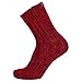 Produktbild JACK WOLFSKIN Socken RECOVERY WOOL SOCK CLASSIC CUT, indian red, 38-40, 1904491-2210380