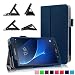 Produktbild Infiland Samsung Galaxy Tab A 7.0 Hülle Case -Slim Fit Folio PU-lederne dünne Kunstleder Schutzhülle Cover Tasche für Samsung Galaxy Tab A 7.0 17,8 cm SM-T280 (7 Zoll)Tablet-PC(Dunkleblau)