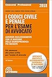 I codici civile e penale. Per l'esame di avvocato