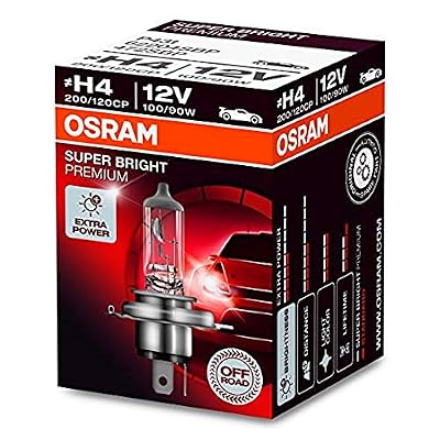 Osram 62204SBP Offroad Super Bright Premium H4 Projecteur Technologie Anti-Vibrations