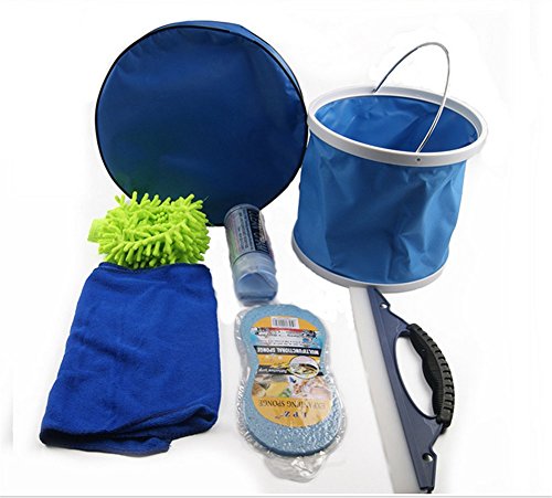 Preisvergleich Produktbild WGE 7Pcs Car Care & Reinigung Autowaschwerkzeugsatz