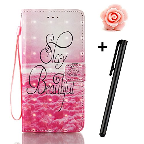 Samsung Galaxy S6 Leder Hülle,Galaxy S6 Book Case,TOYYM Folio PU Leder Wallet Tasche Case mit Standfunktion Karteneinschub und Magnetverschluß,Notebook Flip Cover Brieftasche Handytasche Innere Bumper Back Case Etui Hüllen für Samsung Galaxy S6,Beauty