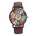 Produktbild Uhren Damen,linqi1164 Armbanduhren für Frauen Analoge Uhren Günstige Casual Analog Quarz Uhr Luxus Armband Armbanduhr Frauen Graffiti Muster Damenuhren Leder Uhr Damen