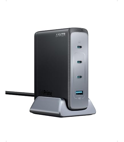 Station de charge Anker Powerport Atom III Slim 65 W Noir - Chargeur et câble d'alimentation PC - Achat & prix