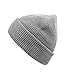 Produktbild HENLOOO Herbst-und Winterstrickmützen für Männer und Frauen, im Freien einfache elastische warme Hut,Gray