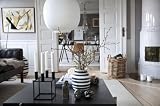 Kähler Design Vase Omaggio Schwarz (20cm) - 4